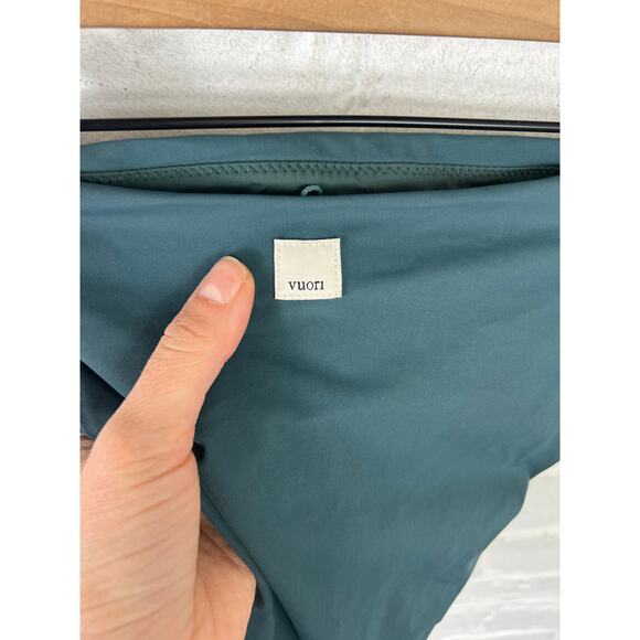 Vuori Women's Classic Swim Bikini Bottom Stretchy Pull-On Green Size Small - Picture 3 of 4